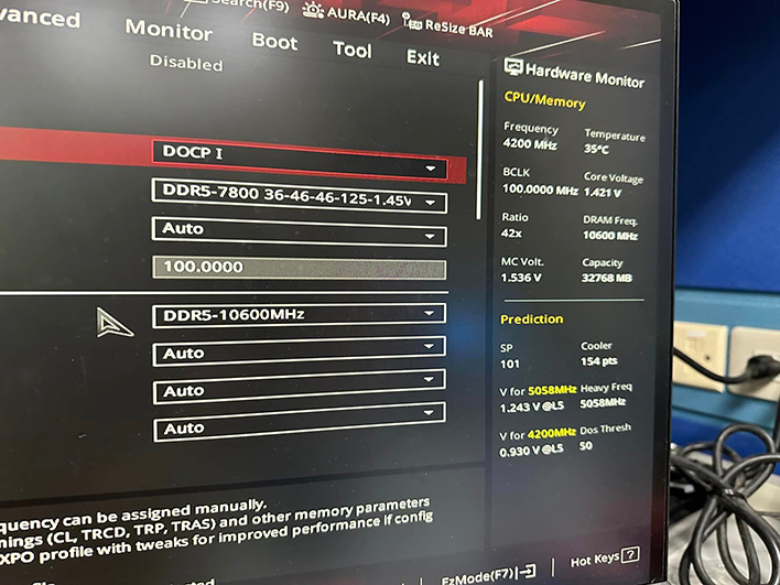 Overclocker Achieves Record DDR5 10600 On A Ryzen 8000 APU ASUS